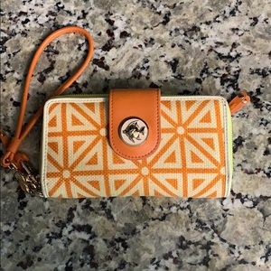 Spartina wristlet wallet